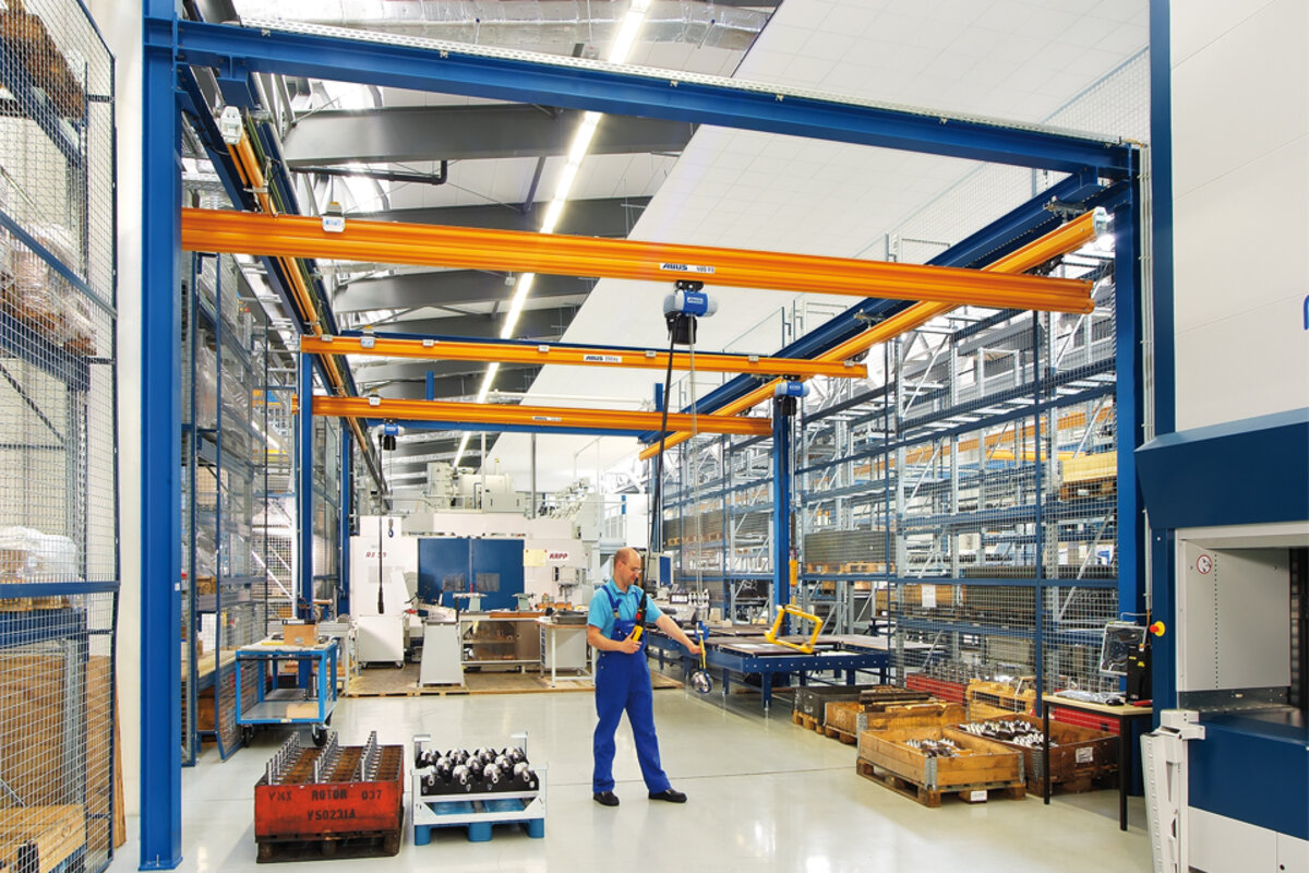 Eighteen ABUS crane installations in Germany